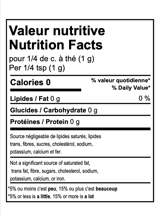ENSEMBLE DE 4 ÉPICES