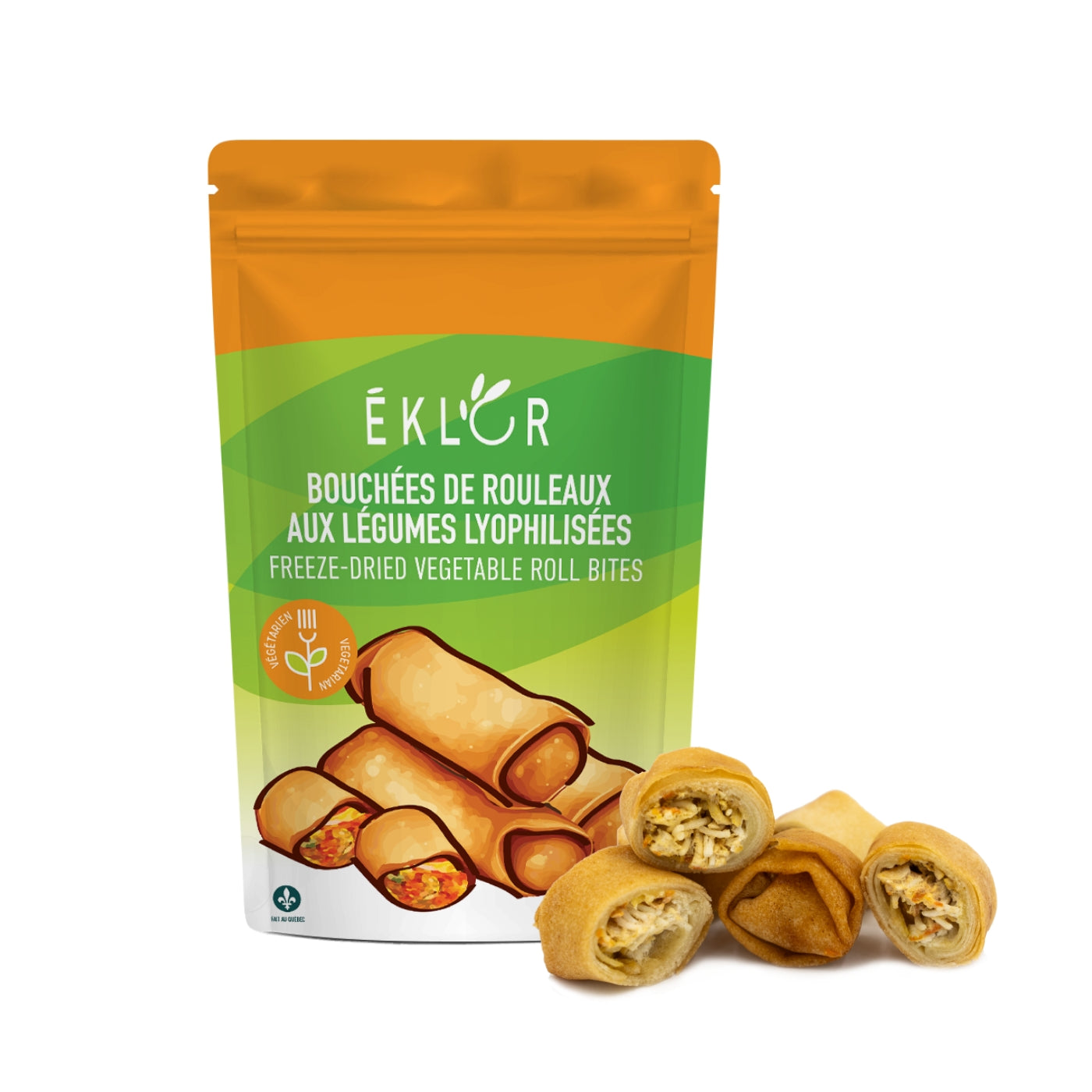 BOUCHÉES DE ROULEAUX AUX LÉGUMES (25g) - ensemble économique (6)