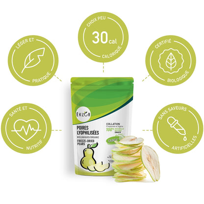 ORGANIC FREEZE-DRIED PEARS 7G