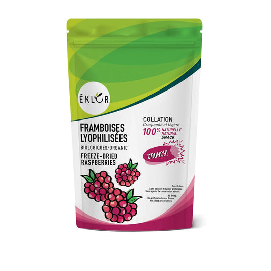 FRAMBOISES LYOPHILISÉES BIOLOGIQUES 7g